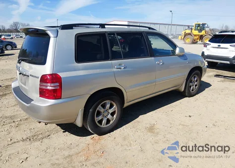 2003 Toyota Highlander Limited V6 z USA, uszkodzony, nr VIN JTEGF21A430104393